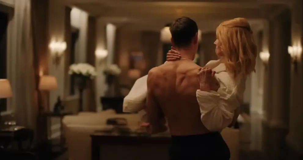 Nicole Kidman and Harris Dickinson in "Babygirl." | Source: YouTube/ Rotten Tomatoes Trailer